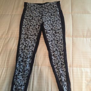 New balance puma printed yoga pants